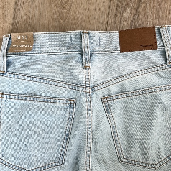 NWT Madewell Perfect Vintage Jean in Fitzgerald Wash - Picture 7 of 12